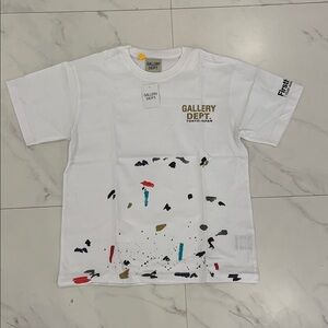 Gallery Dept Tokyo Painted Logo White Tee Short-Sleeve Mens Size Small & Medium